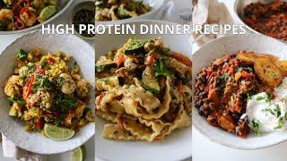 HIGH PROTEIN DINNER RECIPES / Dairy Free & Delicious 