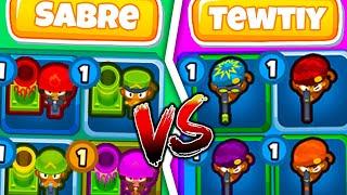 INSTA PACK vs INSTA PACK but you can only pick ONE tower type! (BTD 6)