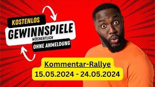 Kommentar-Rallye - Gewinnspiel bis 24.05.2024 - 25 € Gutschein oder Geldauszahlung
