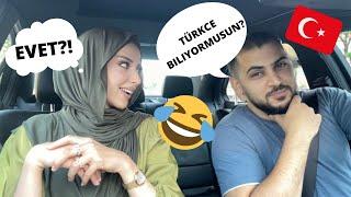 SPEAKING ONLY TURKISH FOR 24 HOURS! (EXTREMLY FUNNY!)