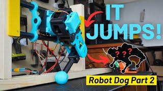 Robot Dog Part 2: Leg Redesign