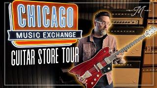 Chicago Music Exchange Guitar Store Tours | Mythos Pedals