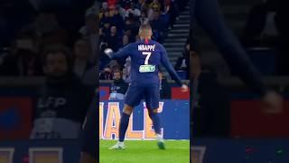 Mbappe impossible shot in football  #football #footballshorts #shorts #mbappe