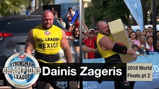 Dainis Zageris highlights | 2018 World Finals pt2 | Strongman Champions League