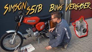 DDR Moped Bing Vergaser  | Simson S51B | Flyoff Garage