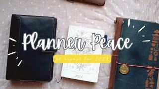 Planner peace at least for 2024! & 6 months YouTube channel anniversary