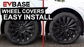 Tesla Highland 18" EVBASE Wheel Covers (Turbine & Uberturbine)