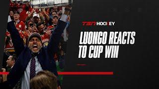 Panthers' Special Advisor to GM Luongo reacts to 'special' Stanley Cup win