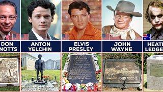 Graves of Legend Actors | Gravesites of Legend Actors