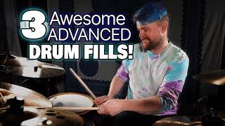 3 Awesome Drum Fills For Advanced Drummers | DRUM LESSON