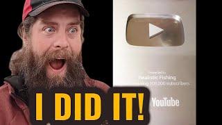 I FINALLY DID IT! Silver Play Button Unboxing