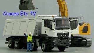 Conrad MAN TGS NN + Meiller Tipper by  Cranes Etc TV