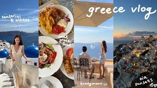 greece vlog santorini, athens, amazing greek food, local shops, boat tour, driving an ATV, sunsets