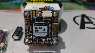 SkySTAR H743 Flight controller + sktstar KO60A ESC Stack