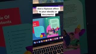 Create a Flipbook Effect for E-Books in Visme 