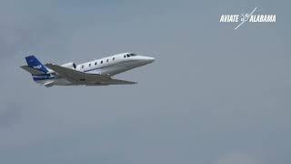 Servis First Bank Cessna Citation 560XL Landing