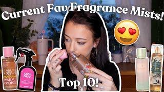 The Top 10 Fragrance Mists I'm Currently LOVING!!! + Update on my Project Use It Up! 