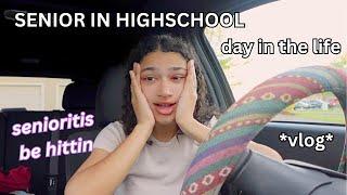 realistic senior in high school day in the life *vlog*