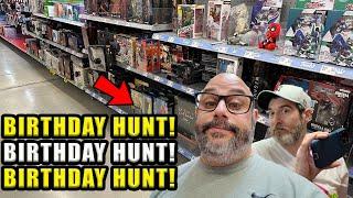 BIRTHDAY HUNT, BIRTHDAY HUNT, BIRTHDAY HUNT! Action Figure Toy Hunt!