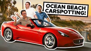 Carspotting! Doug DeMuro and Friends in a Ferrari!