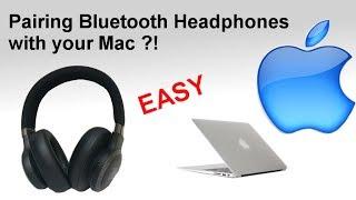 Pairing Bluetooth headphones to a Mac Computer (How to)