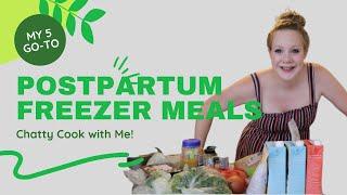 Let's Make Postpartum Freezer Meals