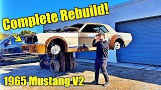 Rebuilding MY ABANDONED 1965 FORD MUSTANG GT Episode 1