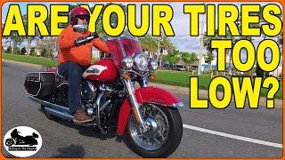 MOTORCYCLE MAINTENANCE! A Better way to check your tire pressure!