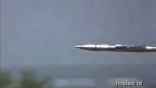 Missile caught by high speed camera