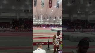 Cherokee Young DOMINATES her leg of the 4x4 at Razorback Invite #track #trackandfield #ncaa #shorts