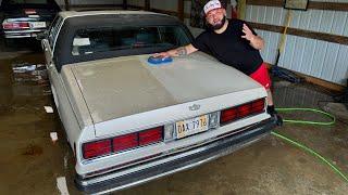 BARN BOX CHEVY GETS FIRST WASH IN OVER 10 YEARS!!