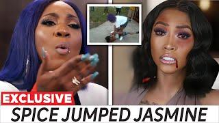 Spice JUMPED Jasmine During The Show Love And Hip Hop Atlanta...!