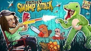 CROCODILE SWAMP!  Animals R Attakkin Meh! (FGTEEV Funny Gameplay/Skit)