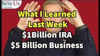 How To Build a 1 Billion IRA and 10 Billion Business In 2024