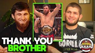 Magomed Ankalaev Responds To Brother Khabib Nurmagomedov After UFC 313 Win Against Alex Pereira