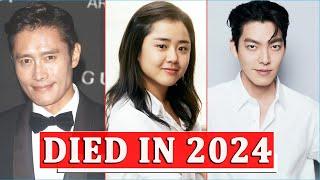 Top K-Drama Actors Who Died In 2024 ! Korean Celebrities Deaths