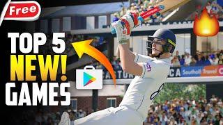 Top 5 New Cricket Games For Android Mobile (2024) | Newly Launched Cricket Games