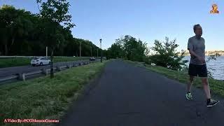 The Cherry Walk on the Hudson River Greenway is Closed for Repairs until March 2025.  Video of Path.