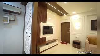 2BHK Kumar palm-crest Pune design by Soham Pathak (Pathak interior)