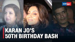 Gauri Khan, Farah Khan & Other Celebs At Karan Johar’s 50th Birthday Bash