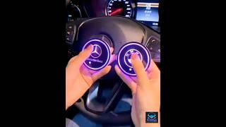 Exclusively at PRESTIGE: Multicolor Illuminated Glow-in-the-Dark LED Cup Holders for Your Vehicle!
