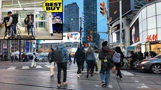 Early "Black Friday" Toronto Walk from Bloor-Yonge to Best Buy (Nov 2024)