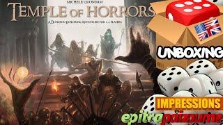 Temple of Horrors - Unboxing & Impressions (EN) by Epitrapaizoume