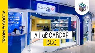 All aBOARDXP: A Gaming Space and Board Game Library in BGC [Featured Store]