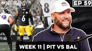 Steelers vs Ravens, AFC leaders, Aaron Rodgers' legacy, and more! Ep. 59