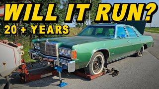 Will this BIG BLOCK Chrysler RUN & DRIVE After 35 YEARS??