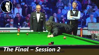 "Full of drama", Doherty | Ronnie O'Sullivan vs Neil Robertson | 2021 Grand Prix Final S2