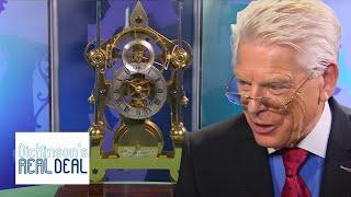 A Well-Preserved Sinclair Harding Brass Clock | Dickinson's Real Deal | S08 E39 | HomeStyle