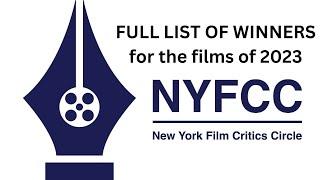 NEW YORK FILM CRITICS CIRCLE AWARDS 2023 Winners - For the films of 2023