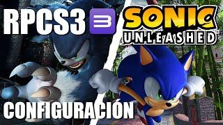 Sonic Unleashed: Consejos de configuración para el emulador de Play Station 3 (PS3)